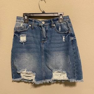 Jean skirt